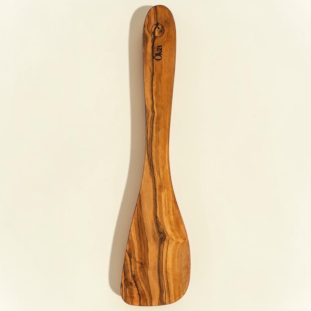 Spatule de cuisine en bois d’olivier, vue 3